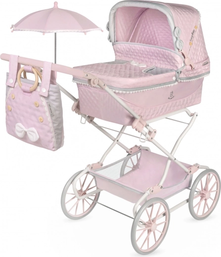 Cochecito plegable para muñecas con capazo y capota Sophie 90 cm