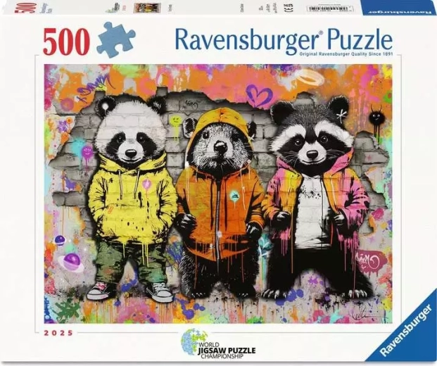 Ravensburger Puzzle Peluditos 500 piezas