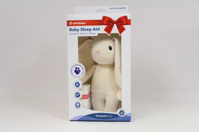 Whisbear con ruido blanco, muñeco de apego conejito Felcia