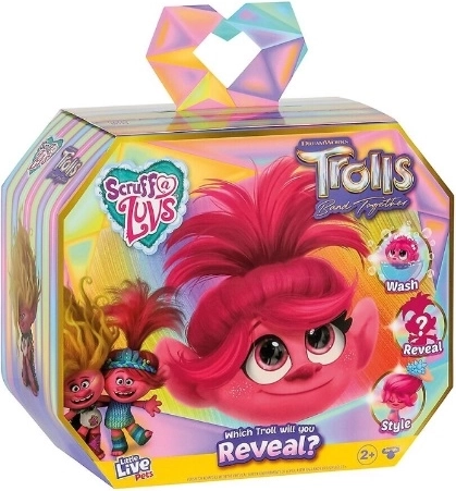 Little Live Pets Scruff-a-Luvs DreamWorks Trolls peluche sorpresa - 1 unidad