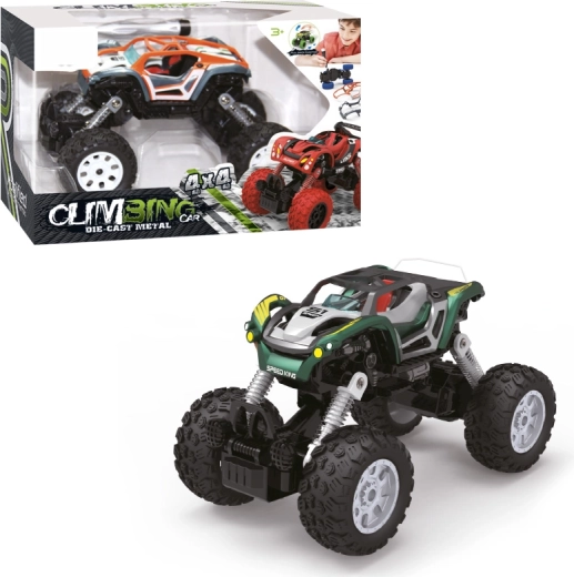 Coche de juguete para montar con tornillos 1:32 con tracción 4WD y función pull back