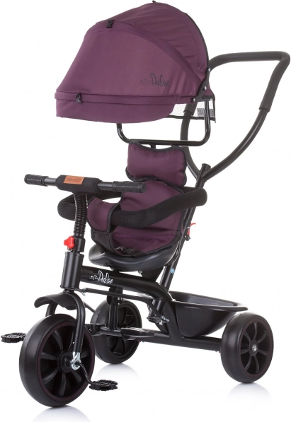 Triciclo con techo 2 en 1 – Lila