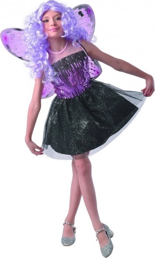 Vestido de carnaval Mariposa para niñas 110 - 120 cm