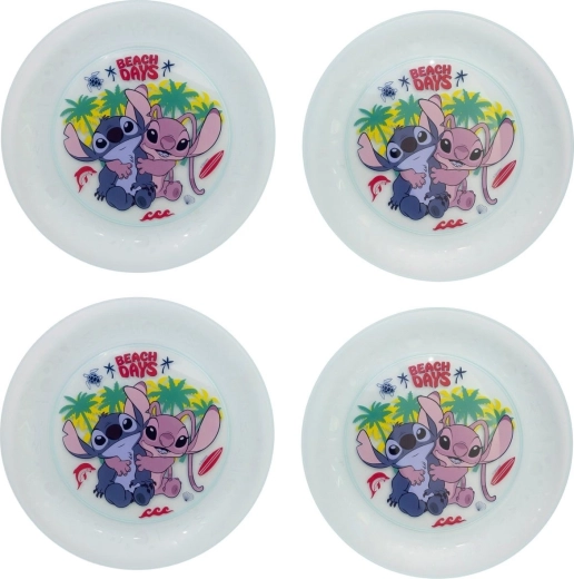 Platos infantiles STOR con STITCH, set de 4 unidades