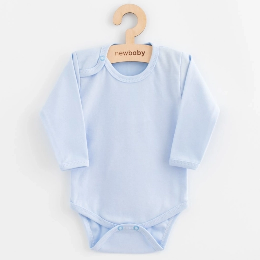 Body para bebé New Baby Classic II azul 74 (6–9 m)
