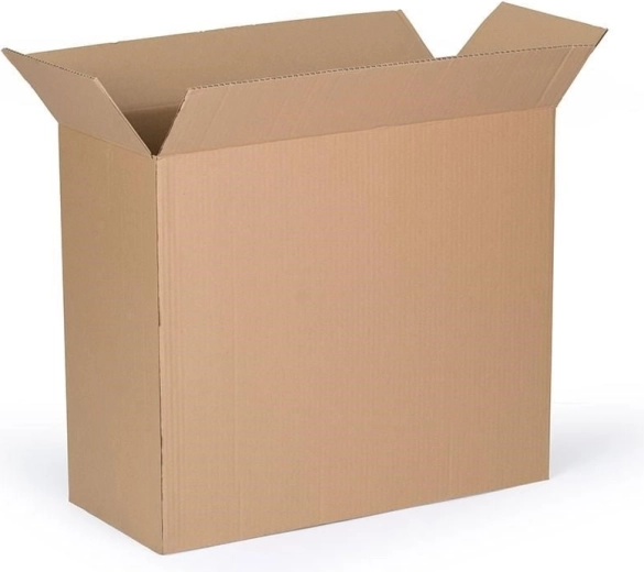 Caja de cartón solapada 700 × 300 × 1220 mm, de cinco capas