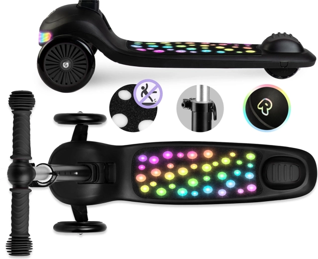 Plataforma LED luminosa con 6 modos