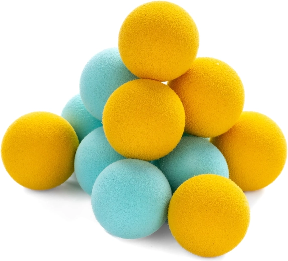 Schildkröt pelotas de espuma de repuesto Fire Blasters 12 uds
