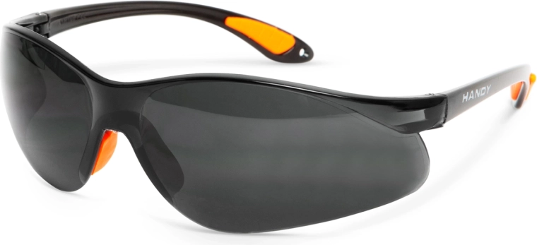 Gafas de protección con filtro UV, grises ahumadas