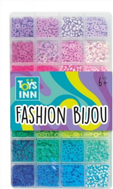 Cuentas Clay Beads mix de colores azules