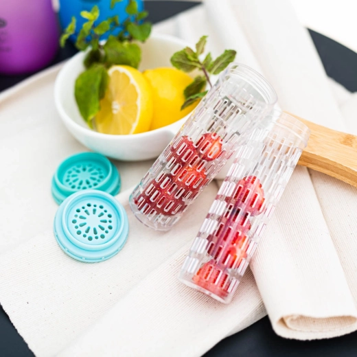 Filtro de infusión para agua aromatizada de forma natural