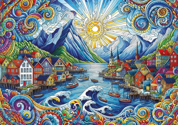 Puzzle Art Puzzle viento celta 1500 piezas