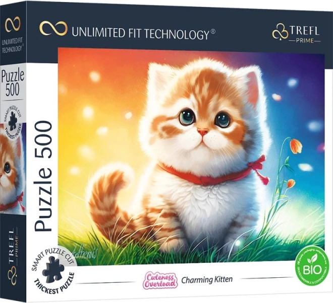 TREFL Puzzle Gatito Mágico 500 Piezas