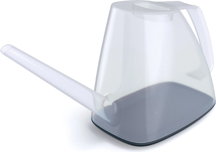 Regadera Rivo 1,7 l – transparente con tapa antracita