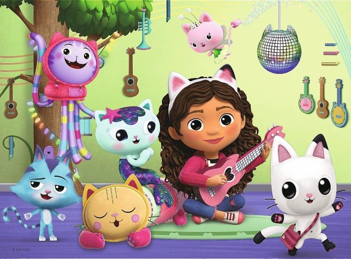 Puzzle Trefl La casa de muñecas de Gabby 30 piezas