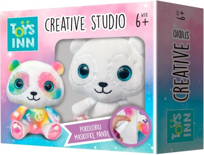 Set creativo – panda de peluche para colorear