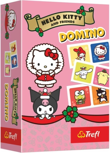 Dominó de papel HELLO KITTY – 28 tarjetas