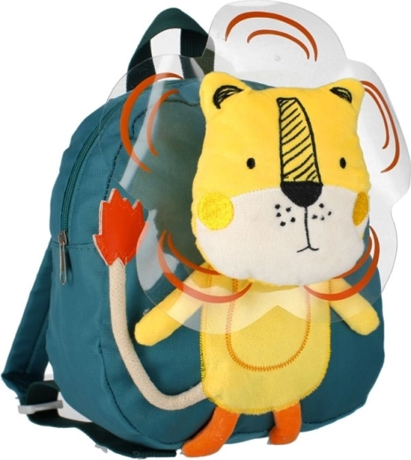 Mochila infantil Tiger 3D - 1 pieza