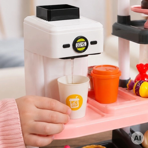 Cafetera para jugar a ser barista