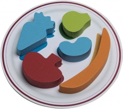 Juego de motricidad Verduras – juego de destreza de madera para niños