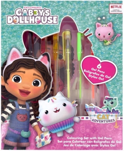 Set de escritura GABBY’S DOLLHOUSE, 7 piezas