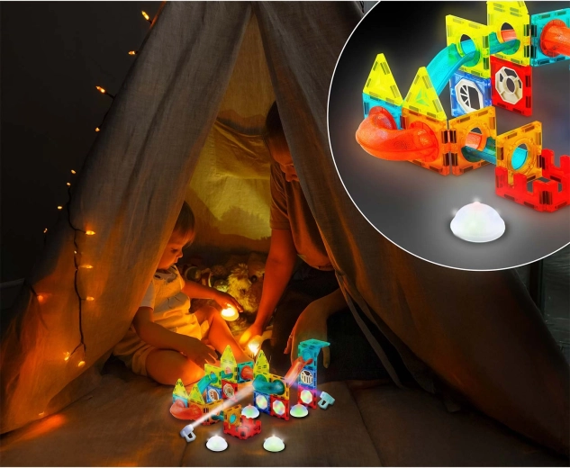 Efecto luminoso para jugar en la oscuridad