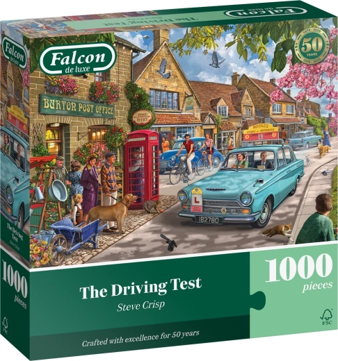 Puzzle Falcon Examen de conducir, 1000 piezas