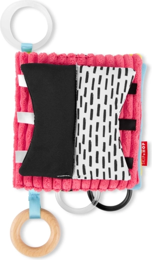 Skip Hop libro textil educativo con anillo en C Discoverosity 0m+