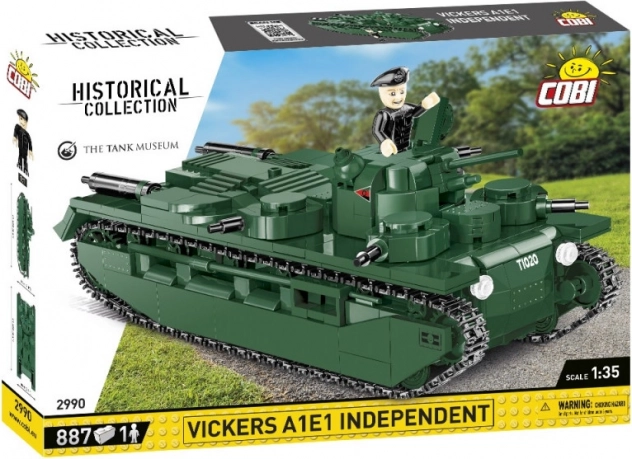 Set de construcción del tanque Vickers A1E1 Independent