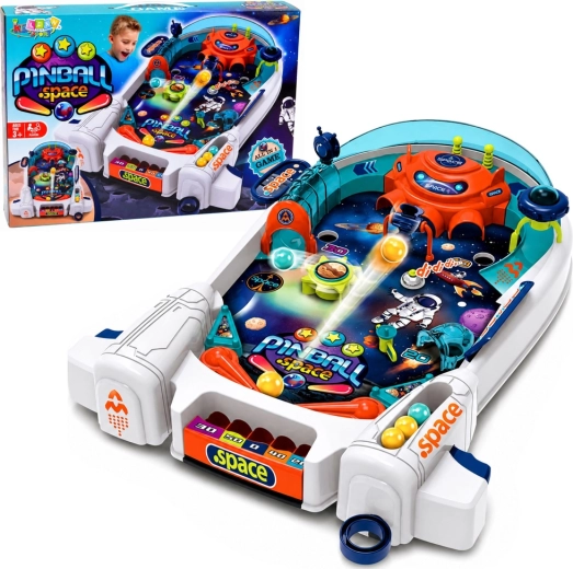 Pinball Space juego de pinball cósmico con 8 bolitas