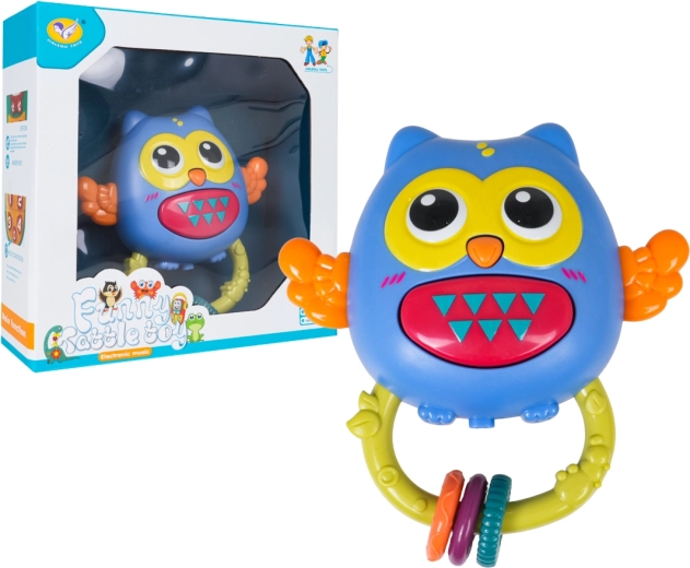 Búho interactivo para los más pequeños con luz y sonido