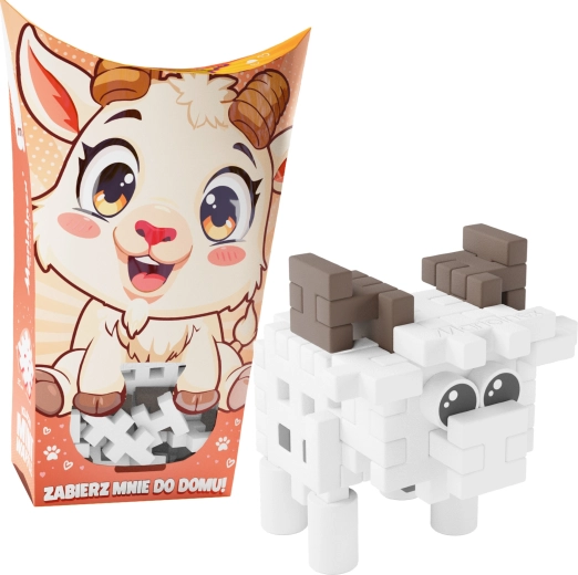 Set de construcción MINI WAFFLE Pocket Pets – cabritillo