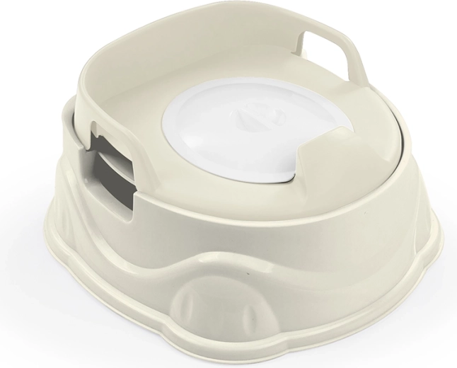 Orinal infantil 3 en 1, reductor para WC y taburete infantil, beige