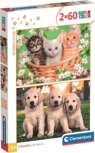 Puzle Hermanos peludos