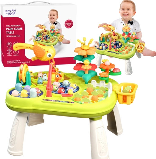 Mesa Montessori educativa interactiva WOOPIE Baby 8 en 1