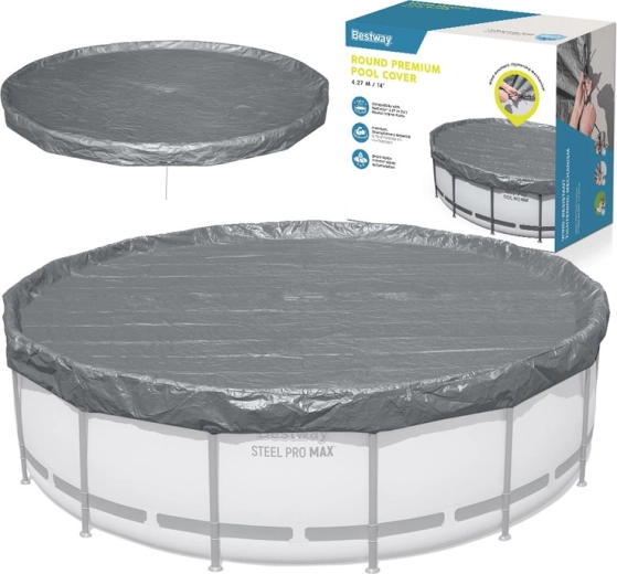 Bestway lona de cobertura circular premium para piscina 4,27 m