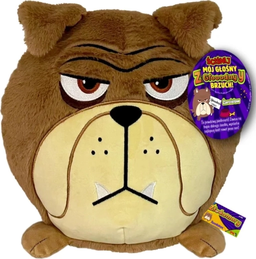 Złodomory peluche de 21 cm – bulldog Žarcisław con sonido