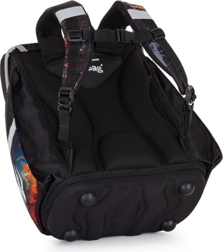 Mochila ergonómica con construcción ligera