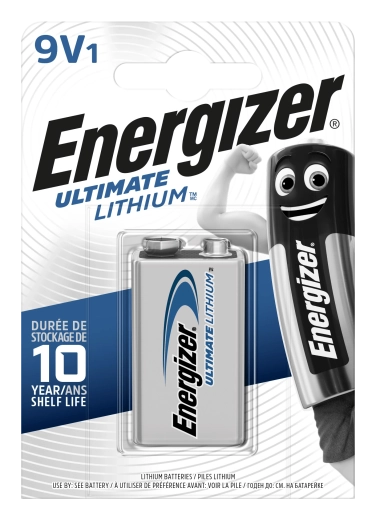 Energizer Ultimate Lithium 9V batería de litio