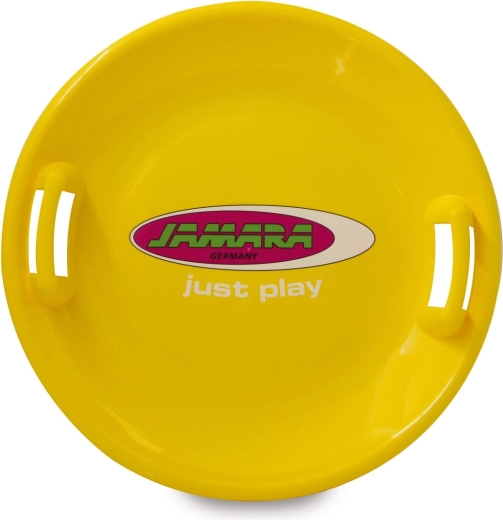 Snow Play plato redondo para nieve 60 cm amarillo