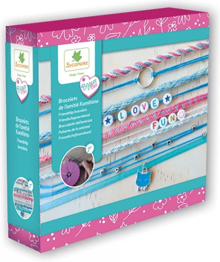 Kit creativo para hacer pulseras Kumihimo