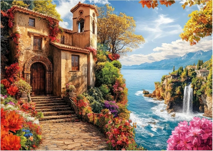 Educa puzzle Villa junto al mar 500 piezas