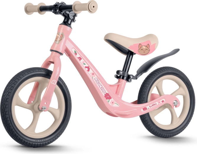 Bicicleta de equilibrio infantil RICOKIDS FUNNU de aleación de magnesio, ruedas EVA de 12"