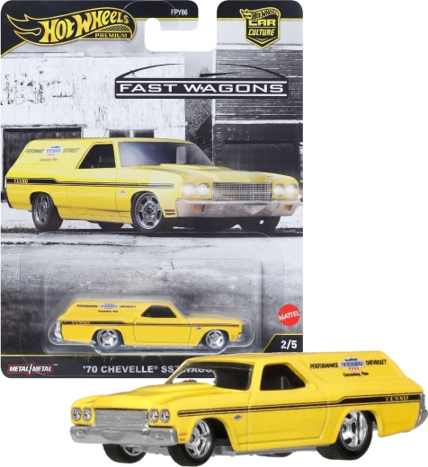 Hot Wheels Premium Car Culture ‘70 Chevrolet Chevelle SS Wagon