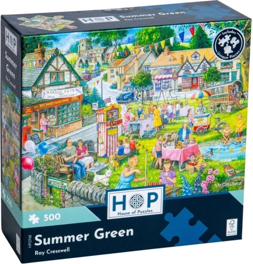 Puzzle Un hermoso día de verano, 500 piezas