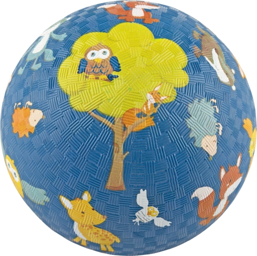 Pelota infantil de caucho Sigikid 17 cm – animales del bosque