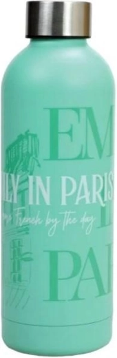 Botella de acero inoxidable Emily in Paris - 1 unidad