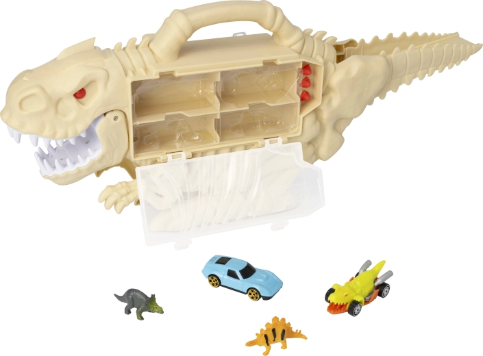 Maletín de almacenamiento con forma de dinosaurio
