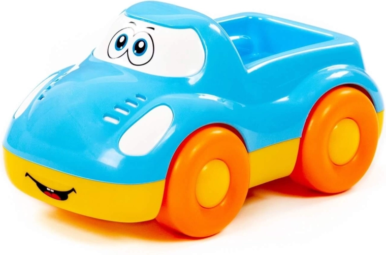 Camioneta pickup de plástico alegre para los más pequeños