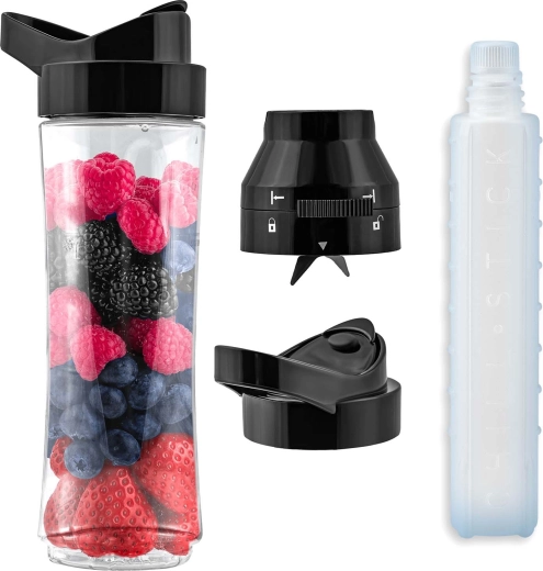 Botella para batidora personal 600 ml con elemento refrigerante BERDSEN